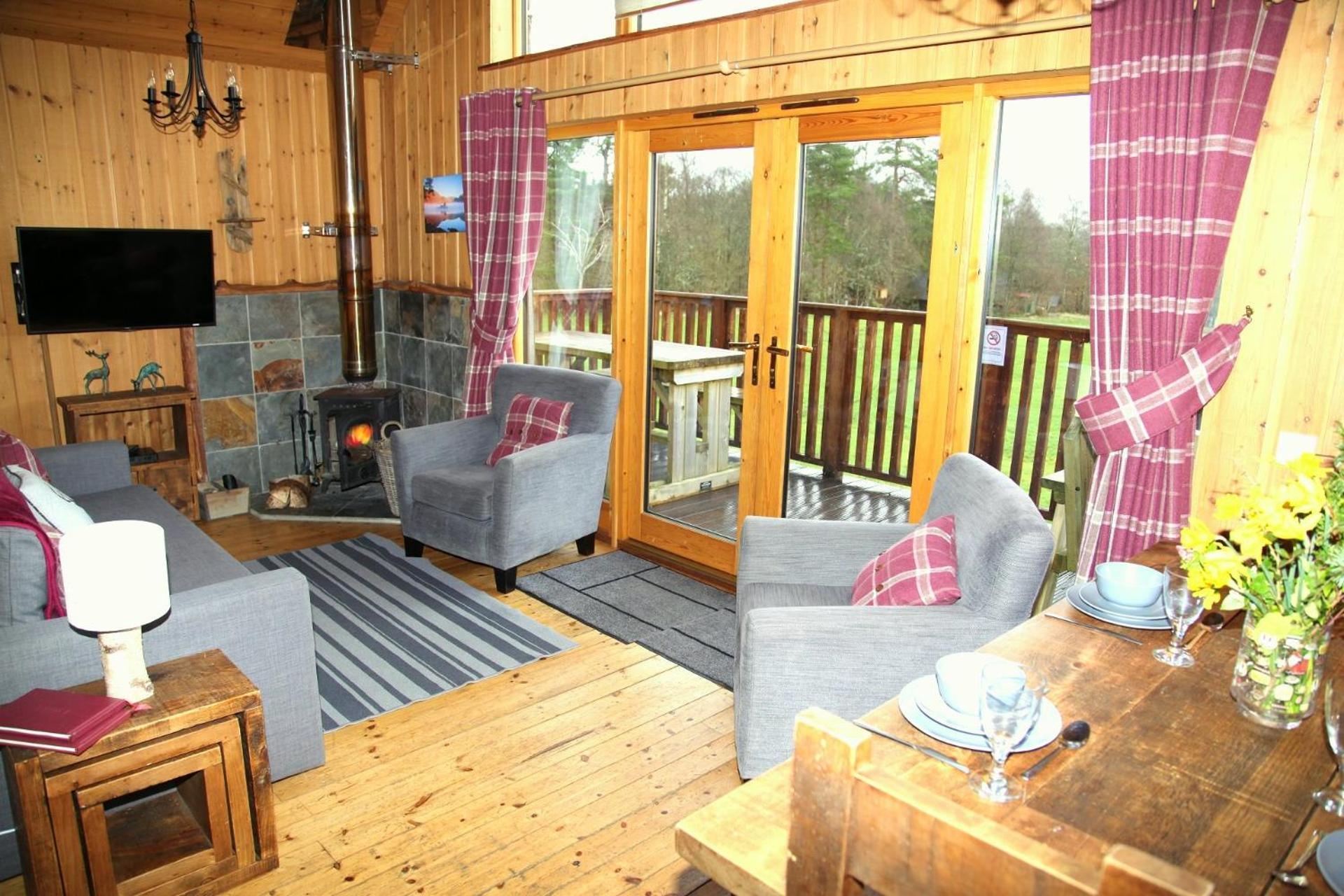 Loch Aweside Forest Cabins Dalavich Exterior foto