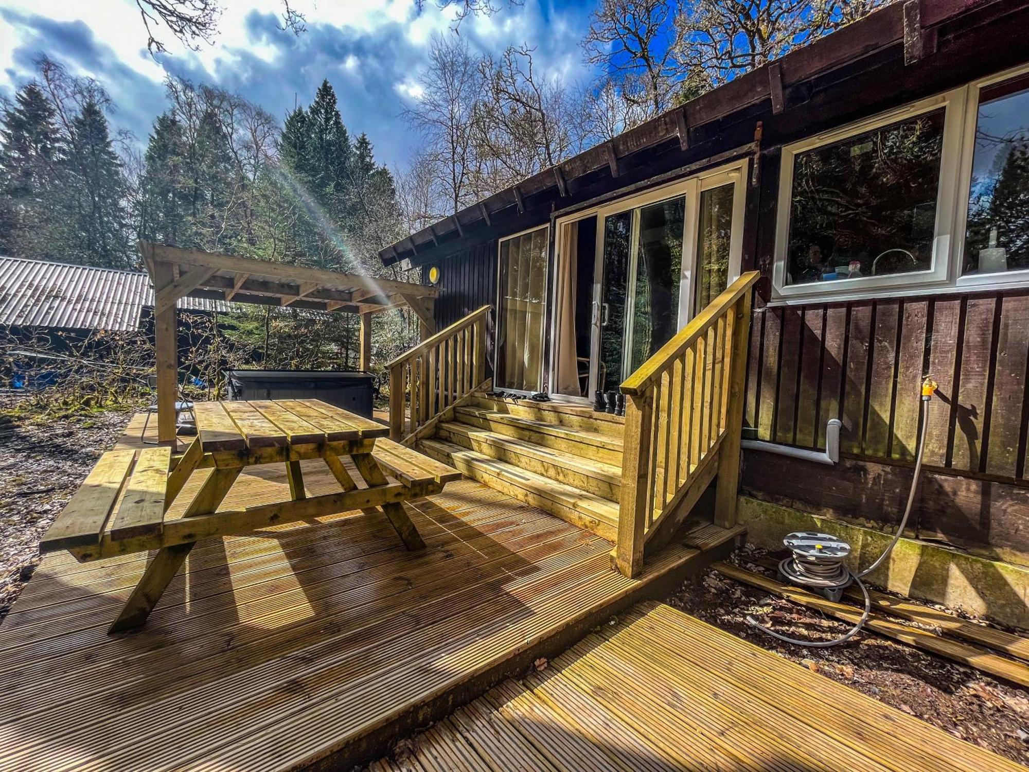 Loch Aweside Forest Cabins Dalavich Zimmer foto